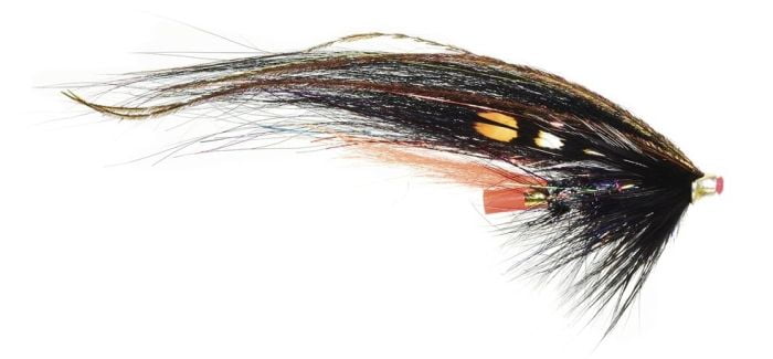 Frødin Klassisk Black & Silver Laksefluer Tube