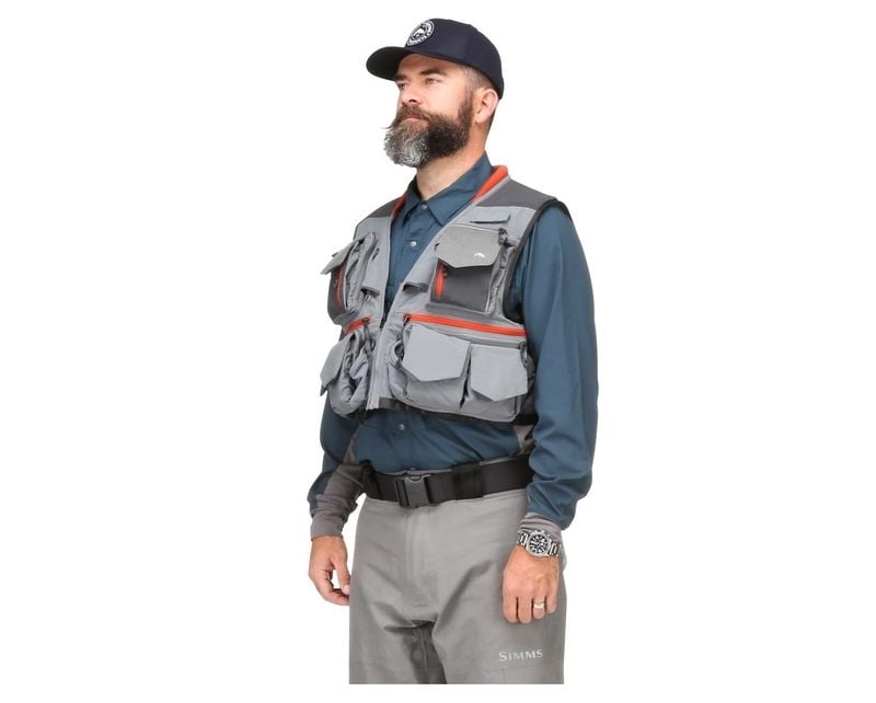 Simms Guide Vest Steel Simms Guide Vest Steel Fiskevester