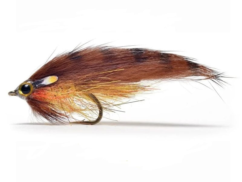 Midi Zonker Golden Brown 6cm Ørretstreamer