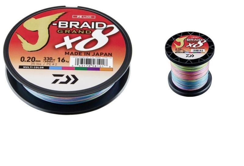 Daiwa J Braid Grand X8 Multi 500m Multifilament