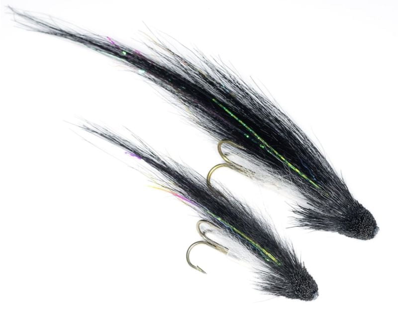 Sunray Tsunami -Black&White Laksefluer Tube