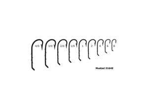 Mustad Krok 3164E Enkel Kroker