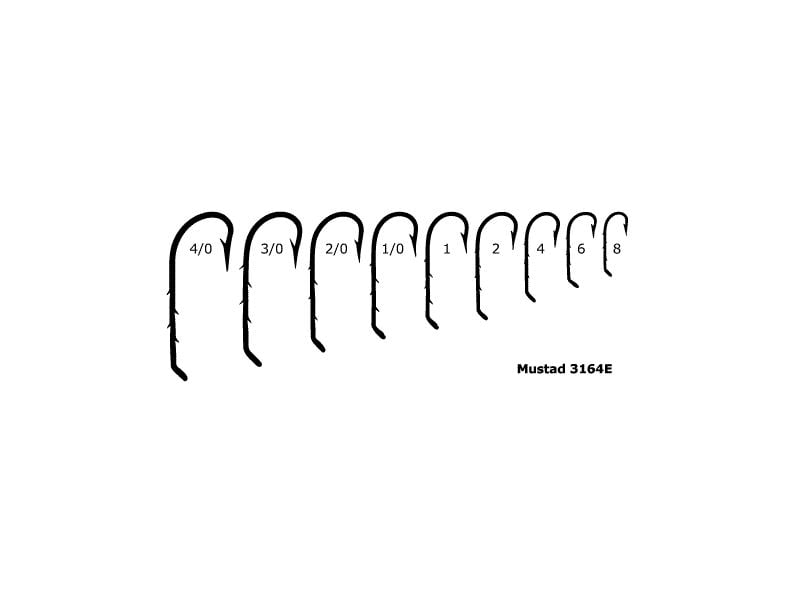 Mustad Krok 3164E Enkel Kroker