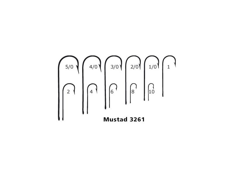 Mustad Krok 3261 Aberdeen Enkel Kroker