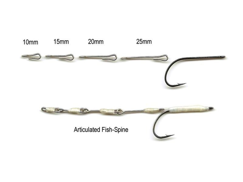 Articulated Fish Spine Starterpack Fluekroker