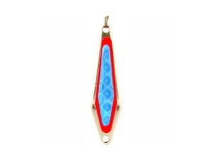 Lysdraken Sølv Blå Røyeblinker