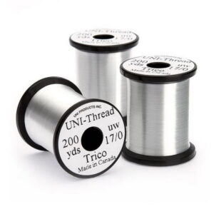 Uni Trico White Transperent 17/0 Tråd & Tinsel