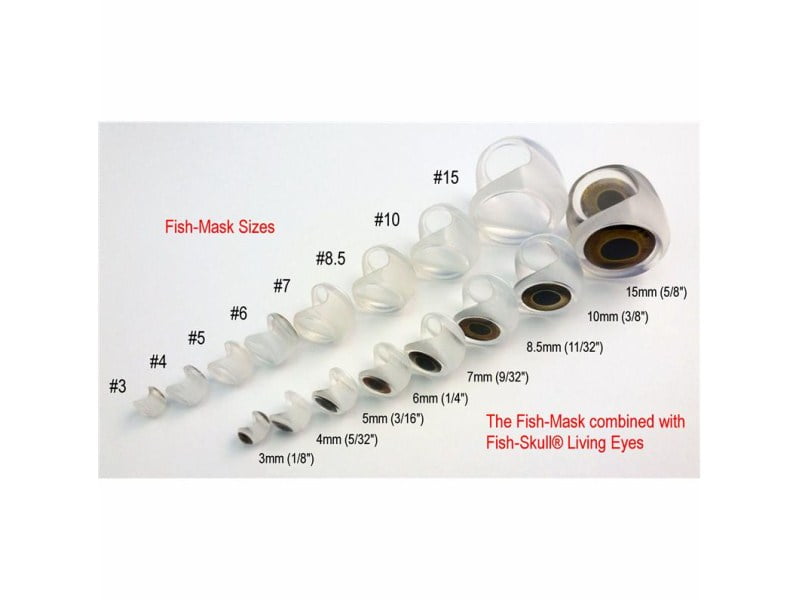 Fish Mask Fish Mask Cones, Beads & Øyne