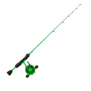 13 Fishing Radioactive Pickle Ice Combo 25″ MH LH Isfiske Kombo