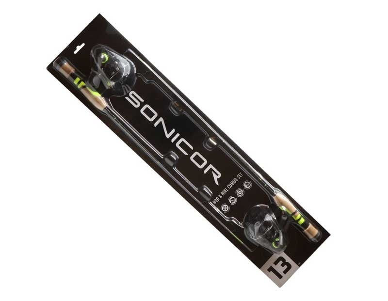 13 Fishing Sonicor Ice Combo 2P 24″ML 24″ UL 13 Fishing Sonicor Ice Combo 2P 24″ML 24″ UL Isfiske Kombo