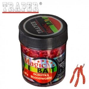 Traper Magic Bait Bloodworm Isfiskefor og Agn