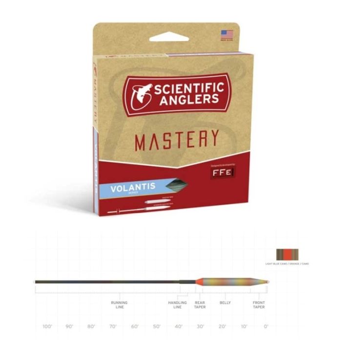 Scientific Anglers Volantis Integrated Full Intermediate Clear Camo WF Liner