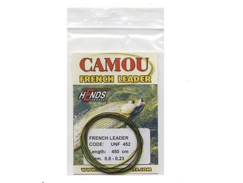 Hends Camou French Leader 450cm Taperte Fortommer