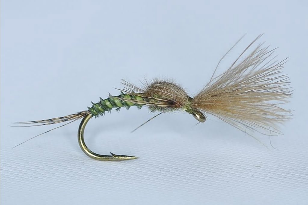 Shuttlecock Emerger Baetis Døgnfluer