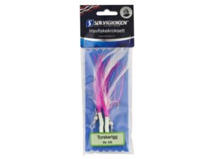 Havfiskekroksett Torskerigg Sølvkroken Kroksett