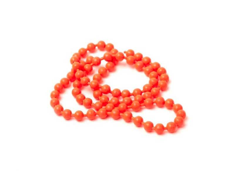 Bead Chain Eyes Medium Fl. Red Cones, Beads & Øyne