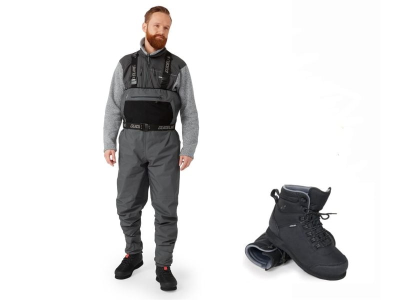 Guideline Kaitum XT Vadebukse Med Kaitum Sko med filtsåle Guideline Kaitum XT Vadebukse Med Kaitum Sko med filtsåle Vadepakker