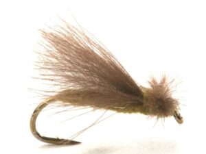CDC Caddis Adult Olive CDC Caddis Adult Olive Vårfluer