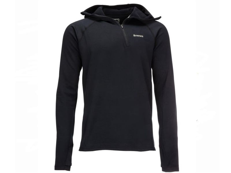 Heavyweight Baselayer Hoody Black Heavyweight Baselayer Hoody Black Mellomlag og Undertøy