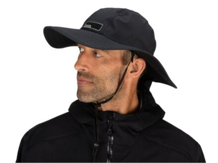 Simms Gore-Tex Guide Sombrero Black Capser