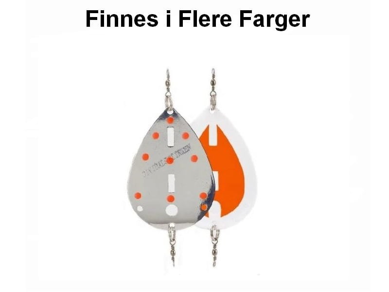 Dividalsblinken 70mm Waterlight Røyeblinker