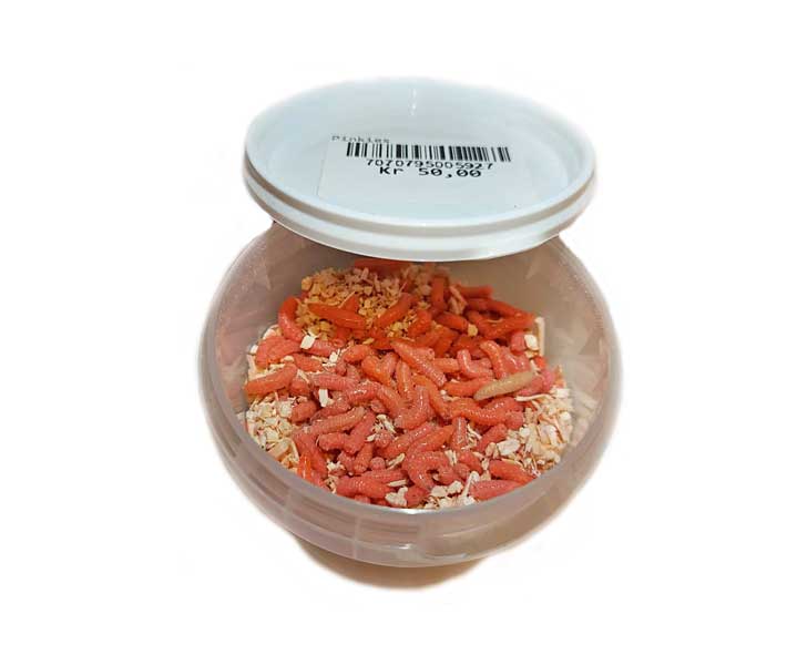 Pinkies Isfiskefor og Agn