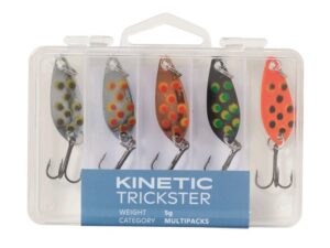 Kinetic Trickster Sluk Sett 5stk Sluk og Spinner sett