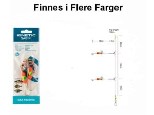Sabiki Scandic Krok 1/0 Sabiki Scandic Krok 1/0 Kroksett Sjøfiske