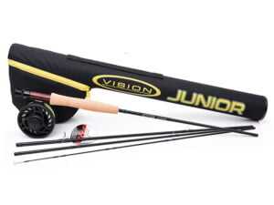 Vision Junior Fluesett 7.6 Fot Klasse 5 Fluefiskesett