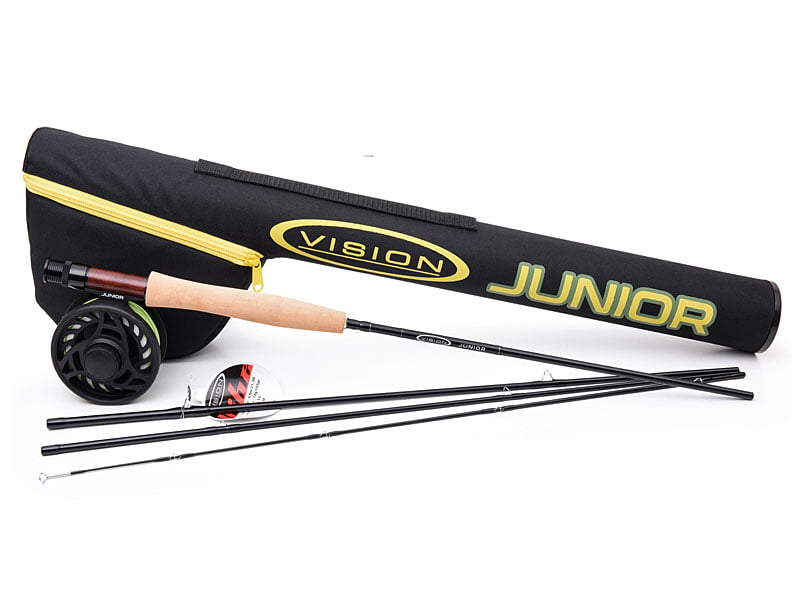 Vision Junior Fluesett 7.6 Fot Klasse 5 Vision Junior Fluesett 7.6 Fot Klasse 5 Fluefiskesett