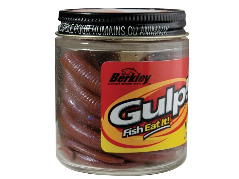 Gulp! Duggmark 15cm Mørk Brun Pellets & Agn