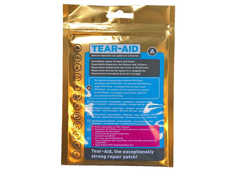 Tear Aid Repair Set A Impregnering og Repair