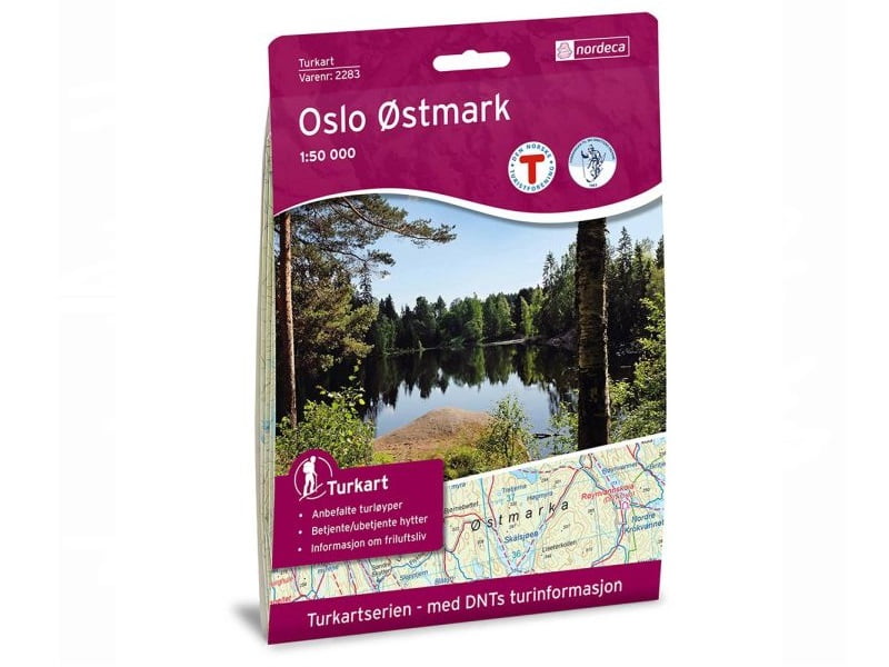 Oslo Østmarka 1:50 000 Oslo Østmarka 1:50 000 Friluft