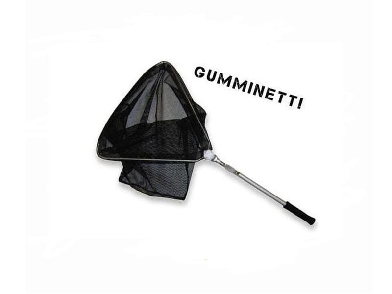 Sølvkroken Teleskophåv Med Gummi Nett Sølvkroken Teleskophåv Med Gummi Nett Håv