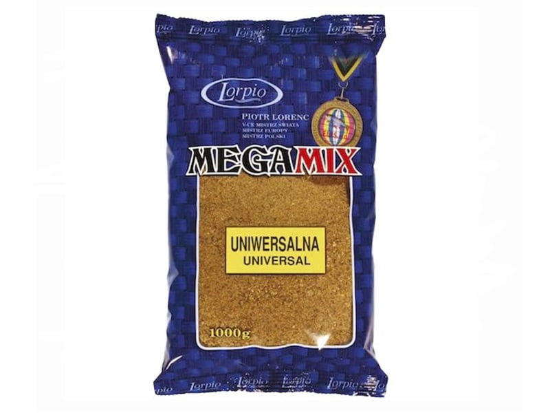 Lorpio Groundbait Mega mix 1kg Universal Lorpio Groundbait Mega mix 1kg Universal Grunnfor