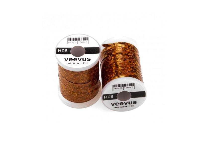 Veevus Holographic Tinsel Copper Veevus Holographic Tinsel Copper Tråd & Tinsel