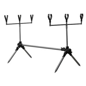 Dam Rod Pod 3-Rod med Rod Rest Bankstick og Pods