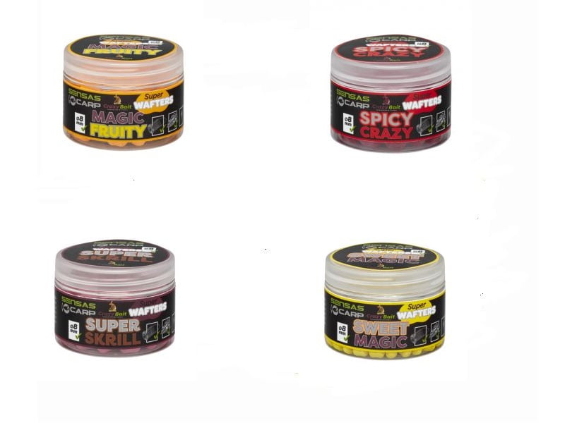Sensas Super Wafters 8mm Pellets & Agn