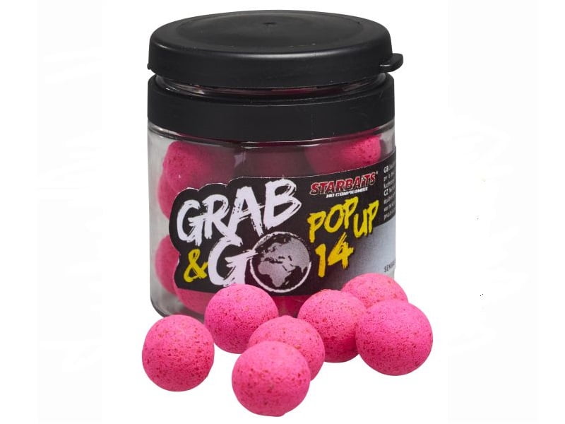 G&G Global Pop Up 14mm Strawberry Fluo Pink G&G Global Pop Up 14mm Strawberry Fluo Pink Boilies