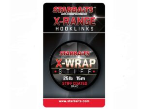 Starbaits X Wrap Stiff Coated Braid 25lbs Starbaits X Wrap Stiff Coated Braid 25lbs Div Meitetilbehør