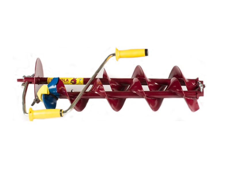 Heinola 3-Delt 155mm Med Drilladapter Isbor