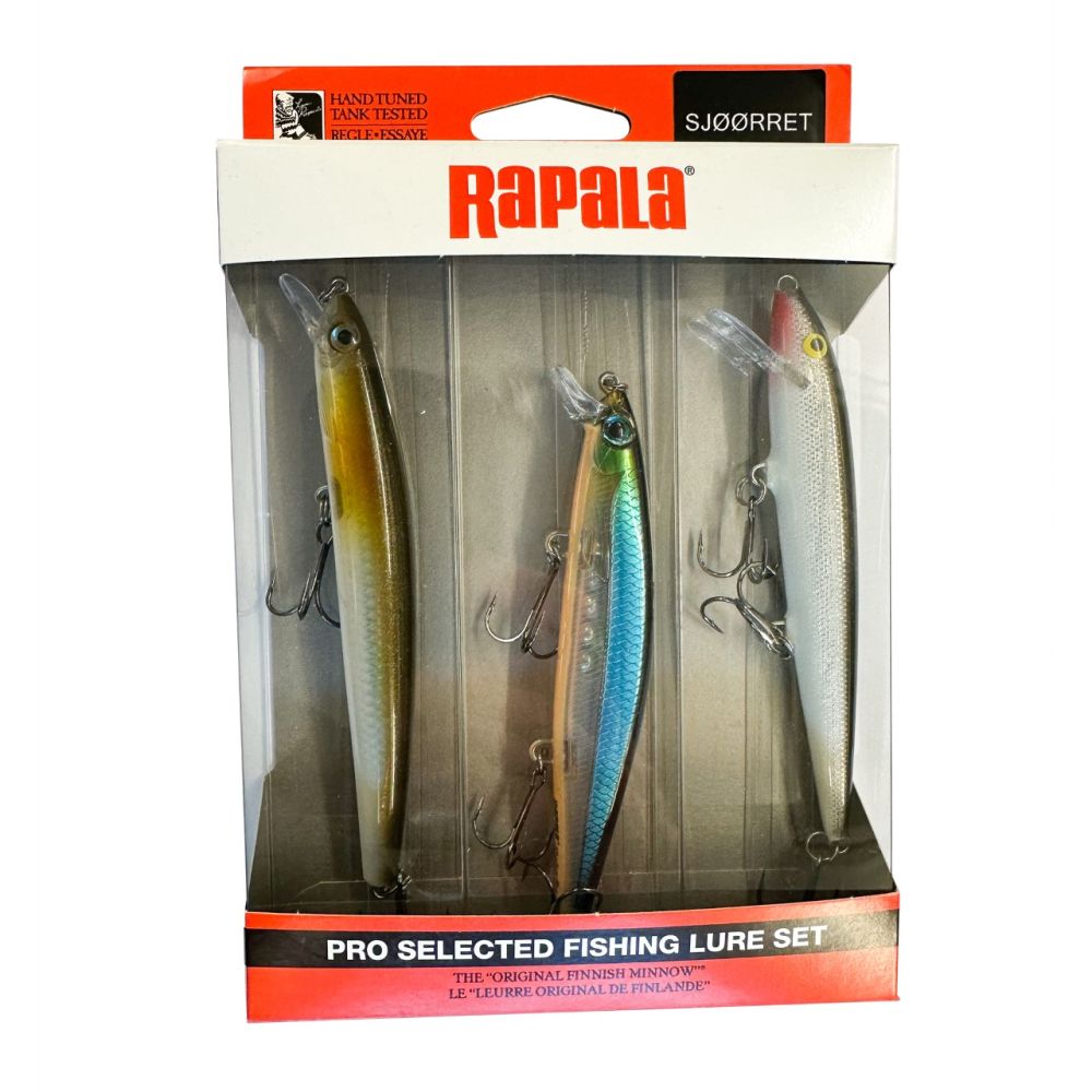 Rapala Sjøørretsett 3stk Wobbler Sett