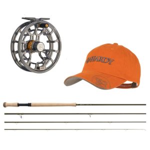 Hardy Aydon to-hånds kombinasjon Fluefiskesett