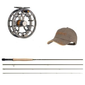 Hardy Aydon Ørret Kombinasjon WF5 Fluefiskesett