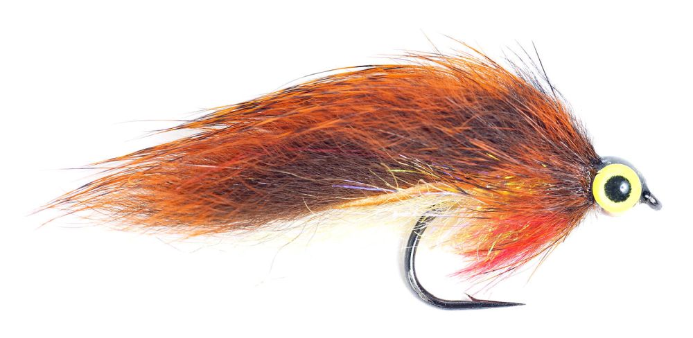 Mini Zonker Dirty Yellow 4cm Ørretstreamer