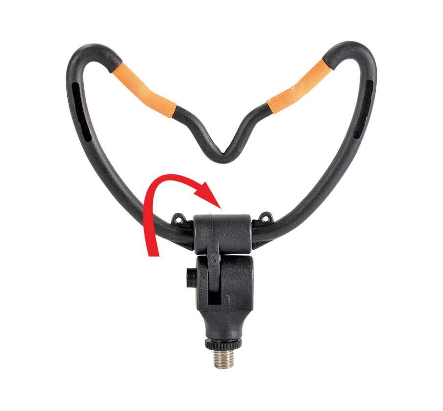 Feeder Rod Rest V Form Bankstick og Pods