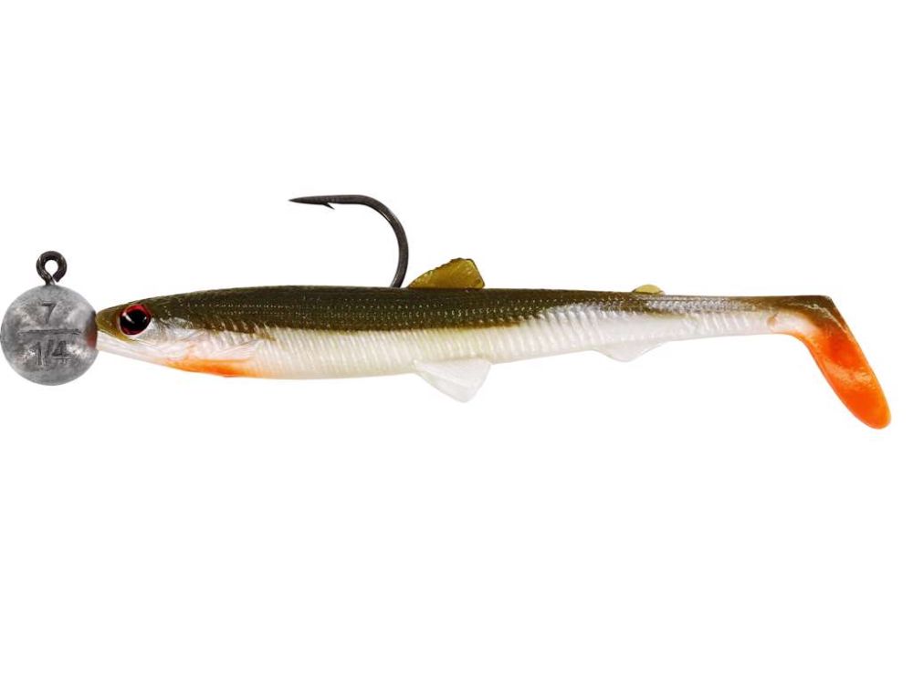 Bullteez Shadtail RNR 9.5cm Bullteez Shadtail RNR 9.5cm Softbait Rigget