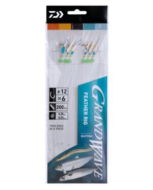 GW FEATHER RIG 2-12 Baitfish 200cm Makrell og Sildehekle