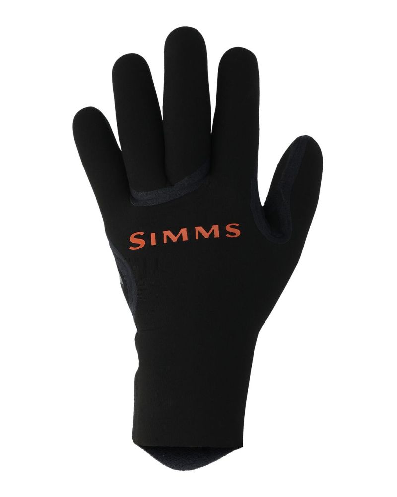 Simms ExStream Neoprene Hansker Black Simms ExStream Neoprene Hansker Black Hansker & Sokker