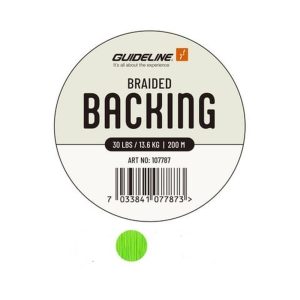 Guideline Braided Backing 200m 30LBS Lime Green Guideline Braided Backing 200m 30LBS Lime Green Backing